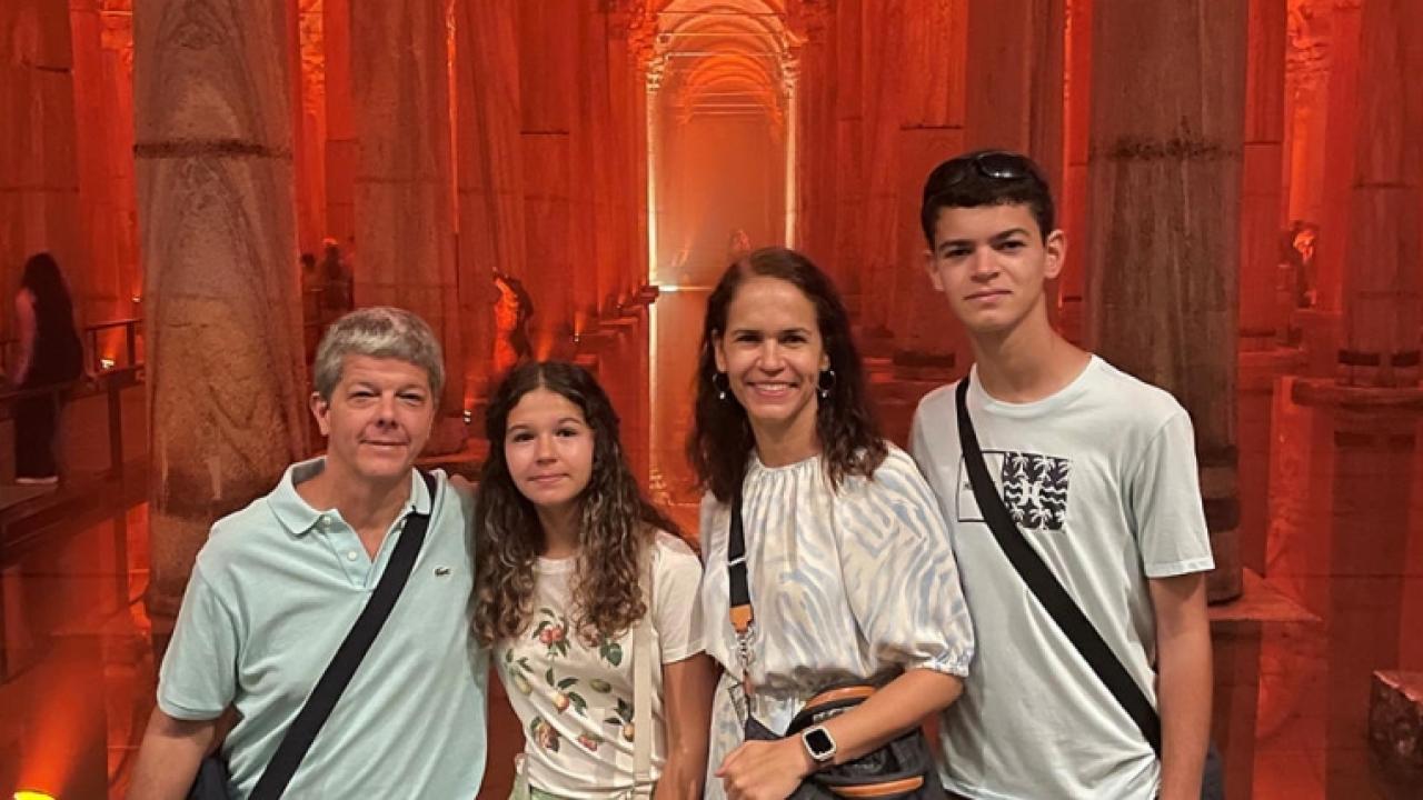 Jose Morabito and family