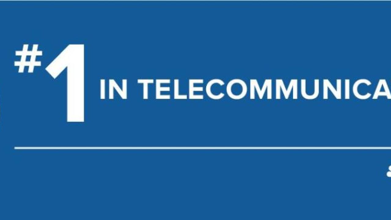 #1 in telecommunications