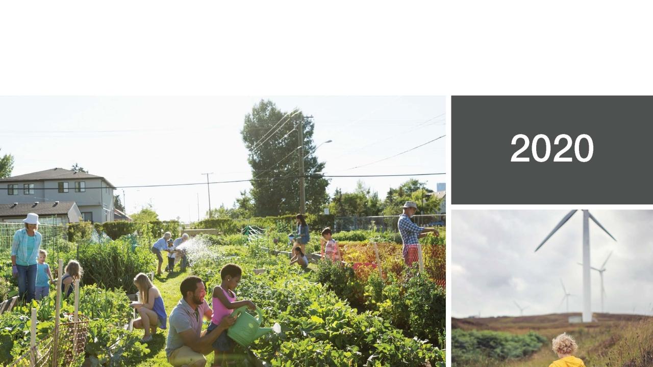 KeyCorp Task Force on Climate-related financial disclosures report; cover shows a woman with a child in a garden.