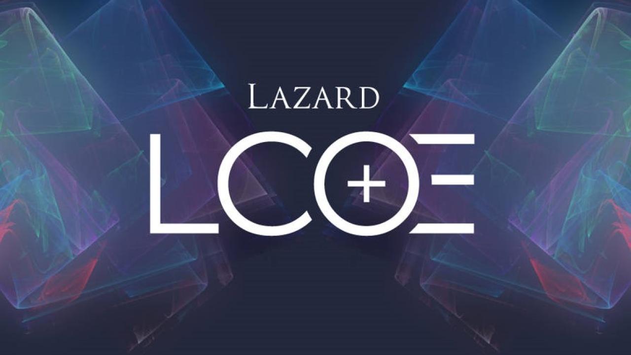 Lazard LCOE cover