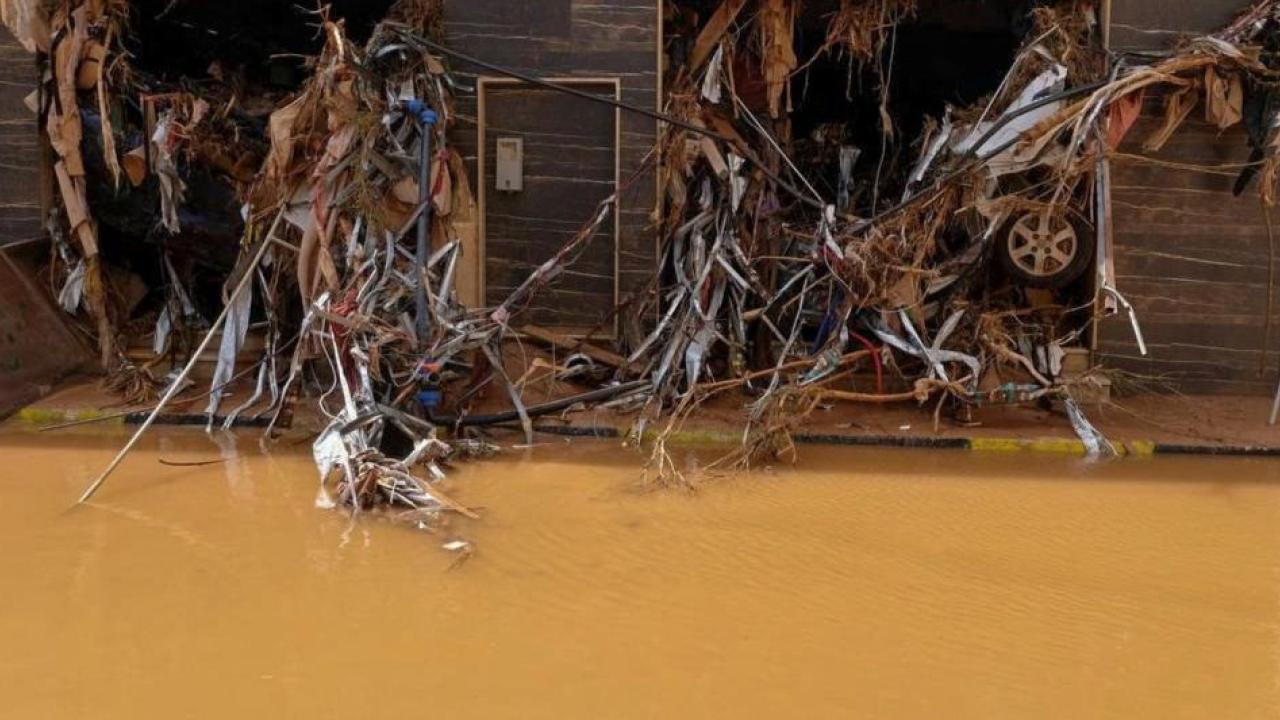 Devastating floods in Libya have left thousands dead and many trapped. 