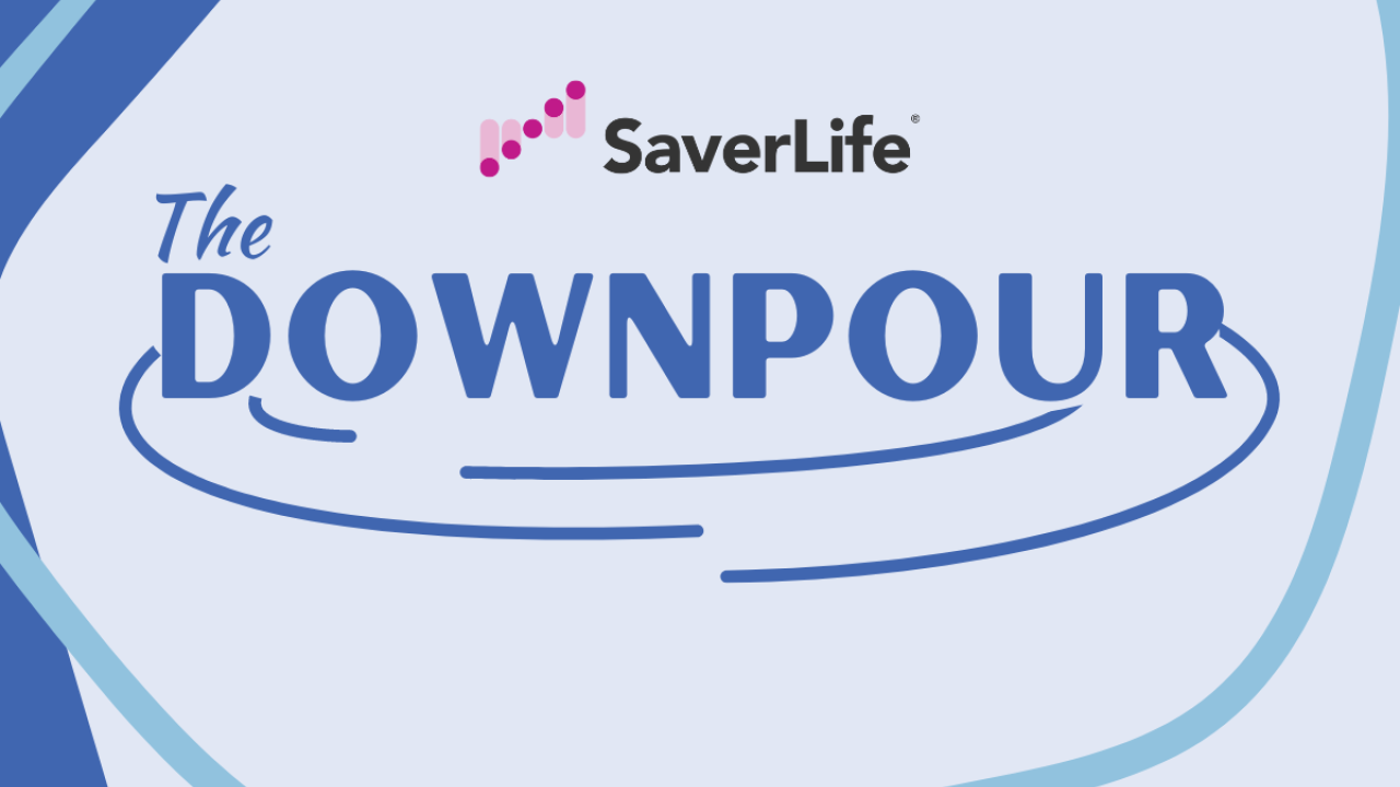 SaverLife The Downpour logo