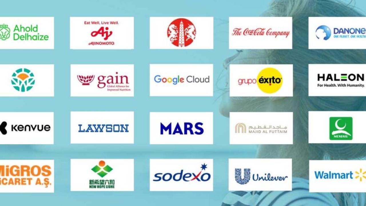 Logos of supporting businesses.