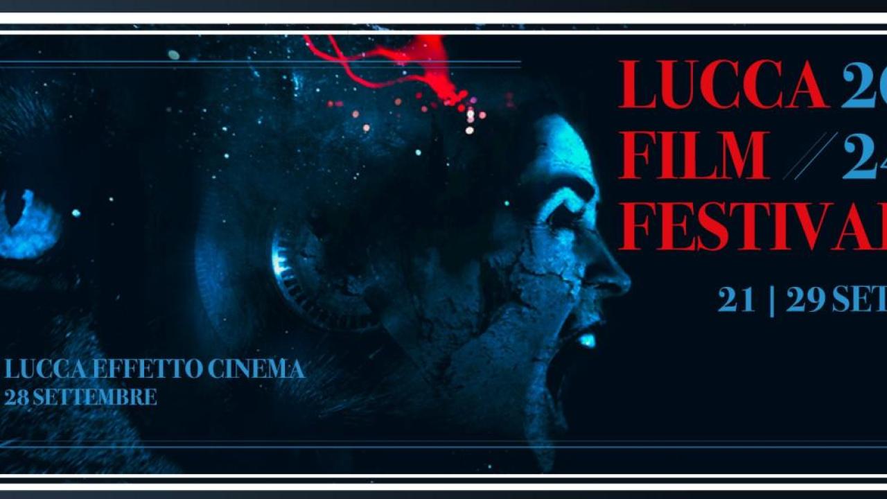 Lucca Film Festival 2024 with movie images.