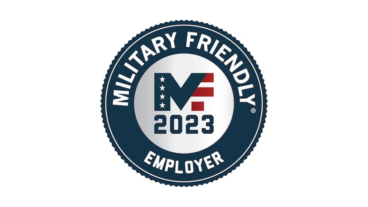 Military Friendly 2023 Logo