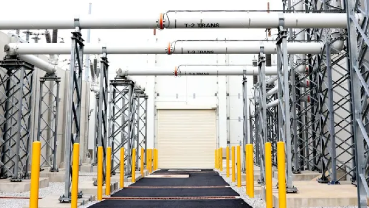 Part of energy plant