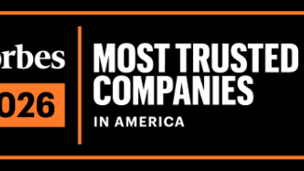 Forbes 2026 Most Trusted Companies in America logo