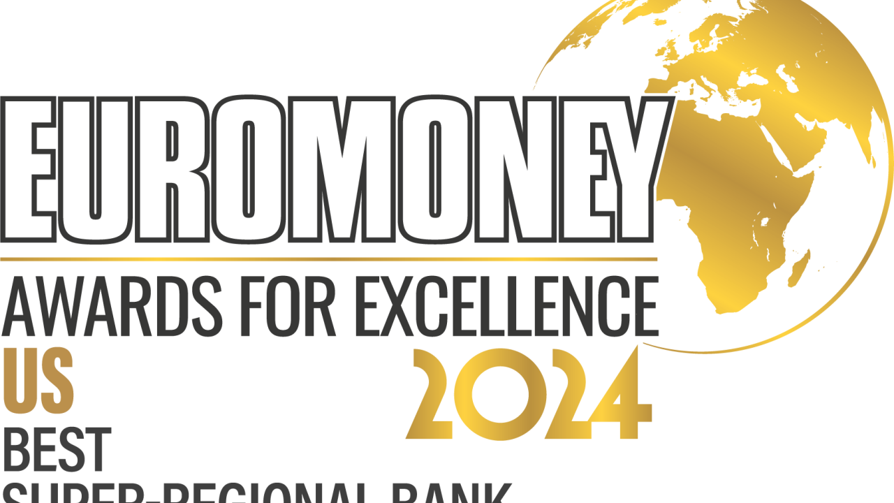 EUROMONEY Awards for excellence - US 2024 Best Super-Regional Bank Logo