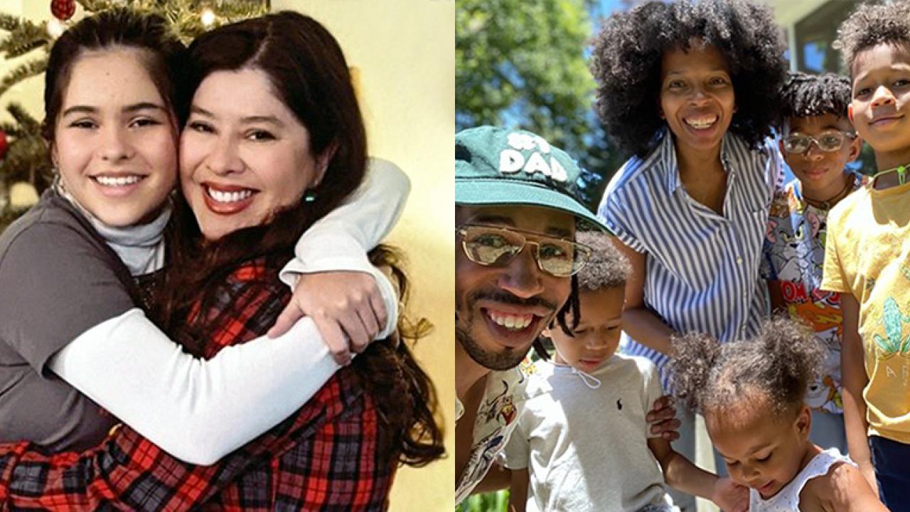 side by side photos of each recognized family