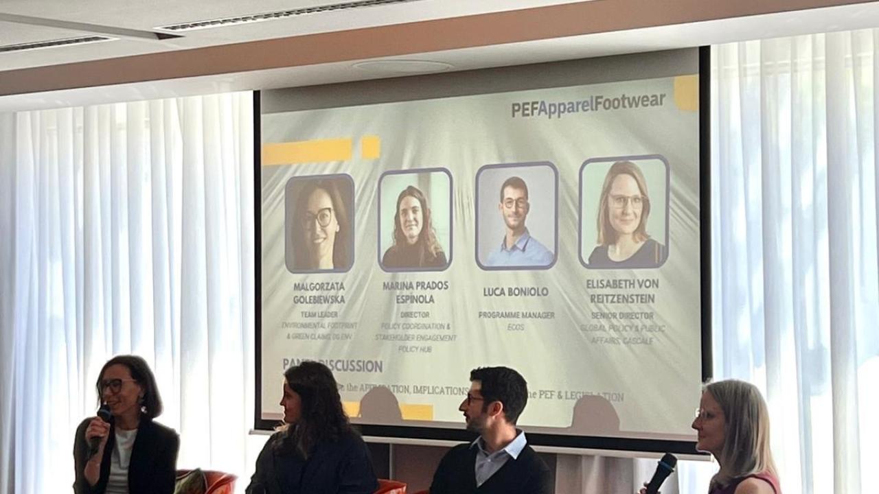 Cascale celebrates launch of PEFCR for Apparel & Footwear in Brussels