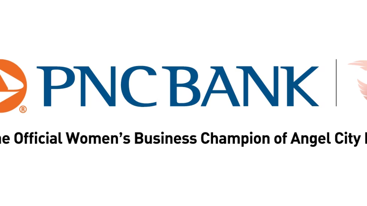 PNC Bank The Official Women’s Business Champion for the Angel City Football Club logo