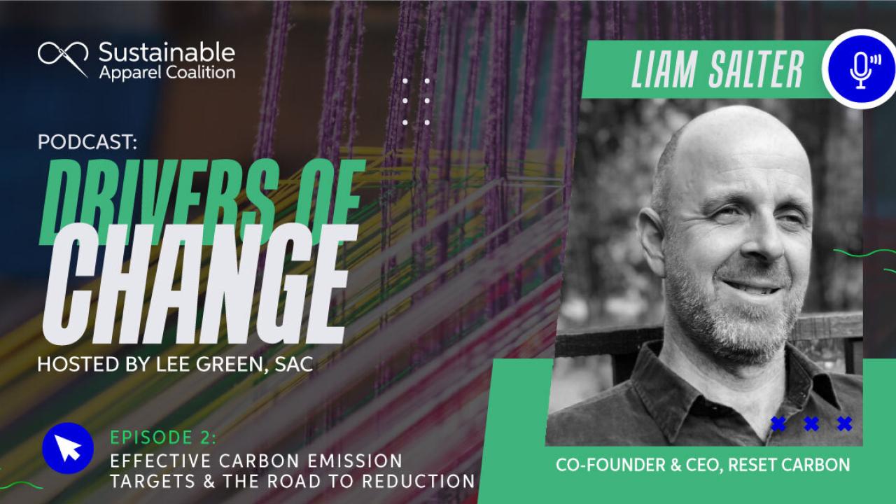 RESET Carbon Co-Founder, Liam Salter, speaks with SAC in the second episode of Drivers of Change