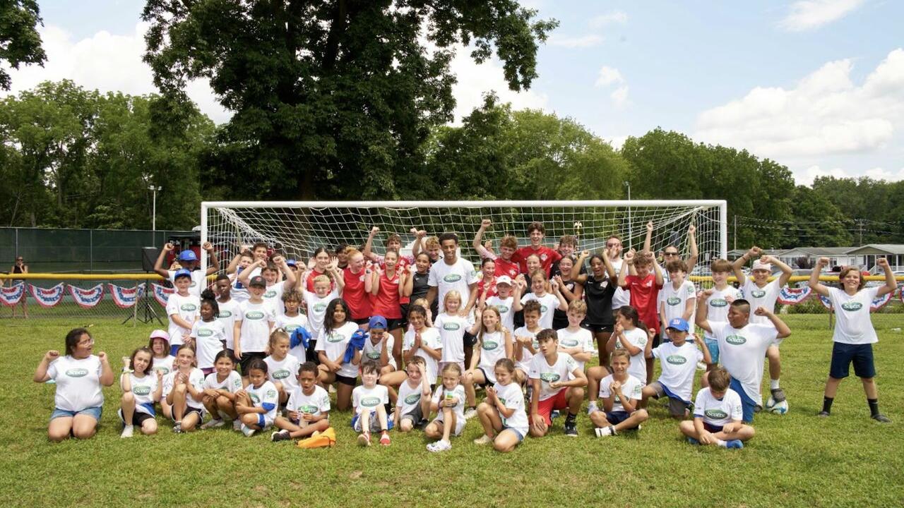 group photo of soccer players