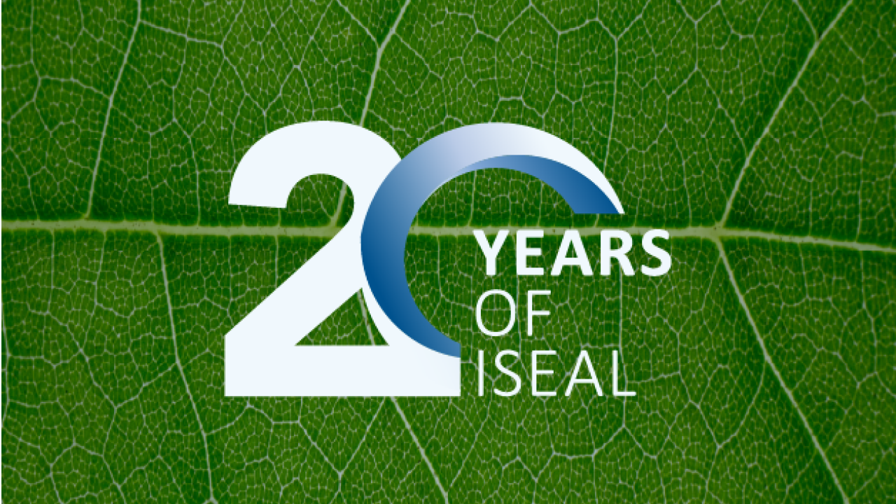 "20 years of ISEAL"