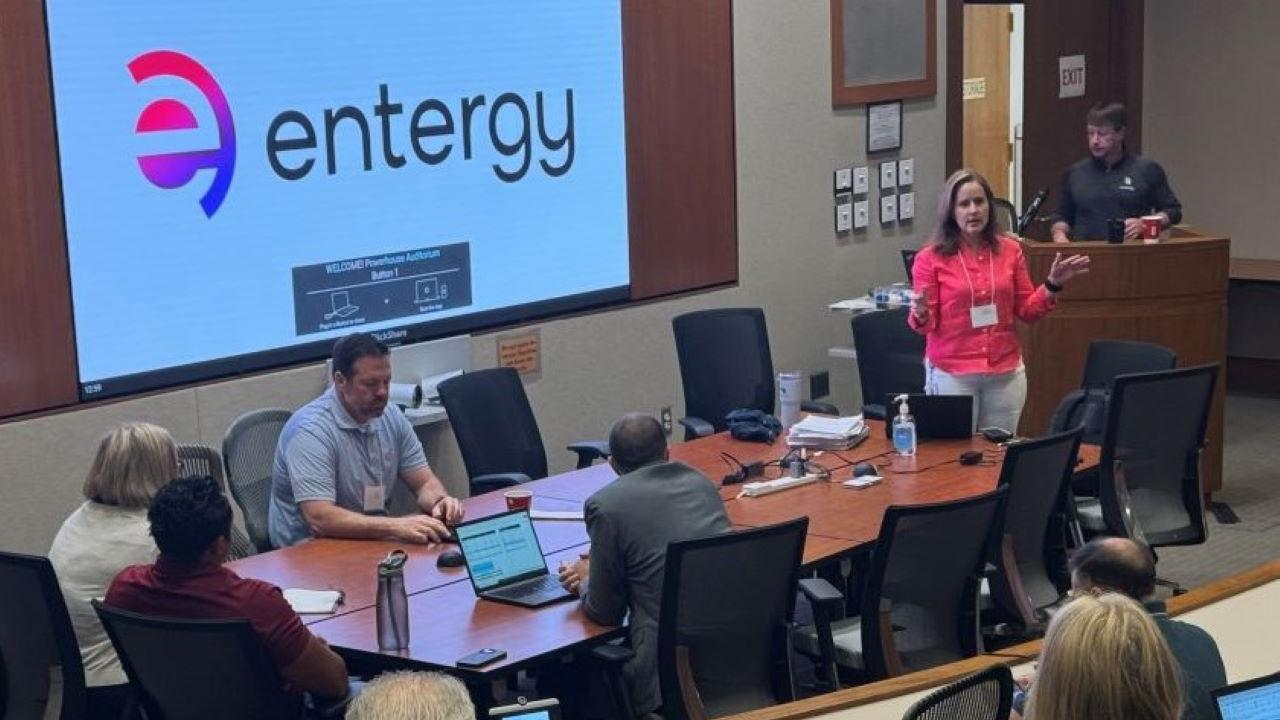 People meeting in a conference room