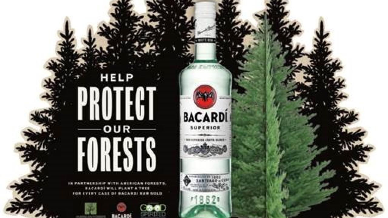 Bacardi and Idaho State Liquor Board Team Up With American Forests to Plant Trees
