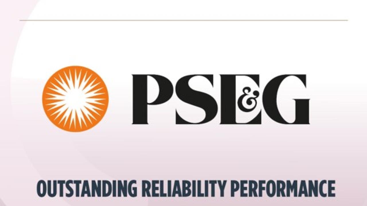 PSE&G Reliability Award for 2021