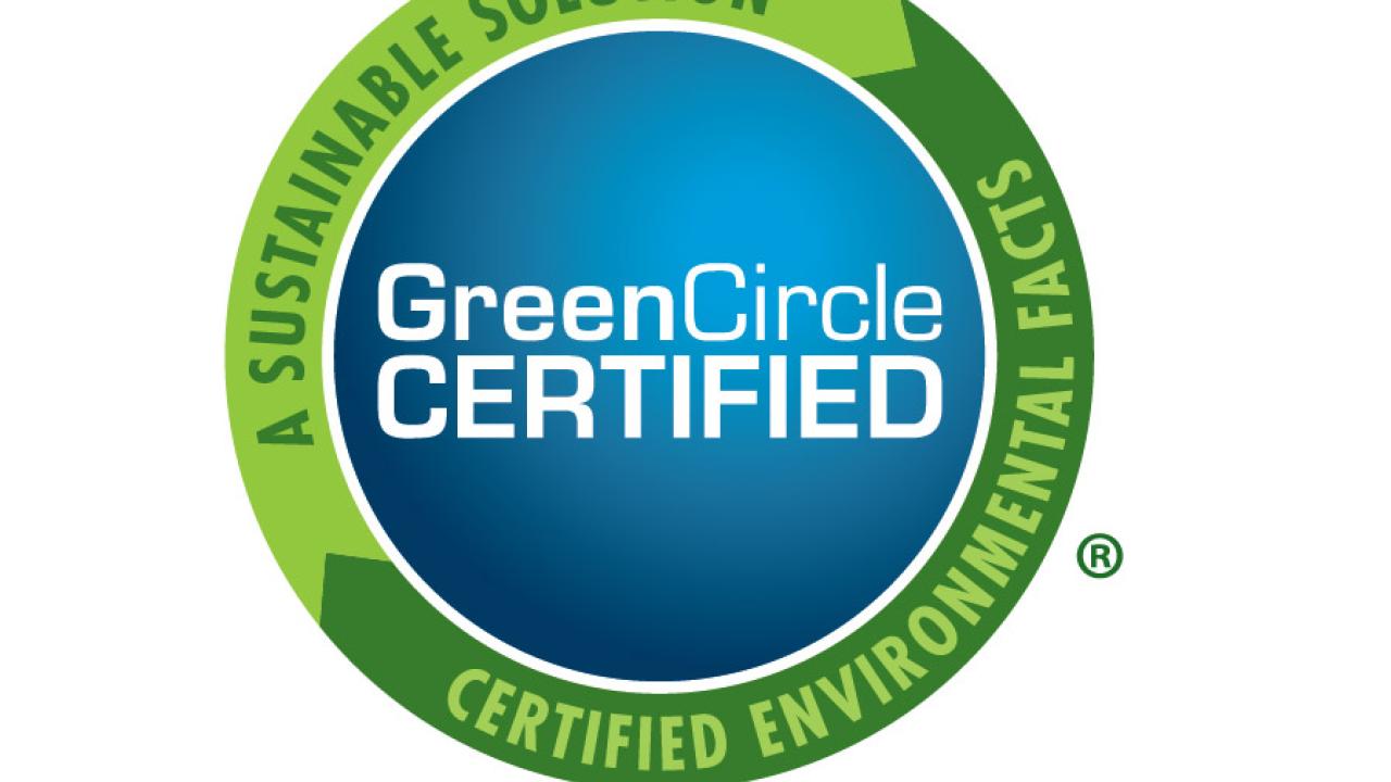GreenCircle Certified logo - Certified Environmental Facts