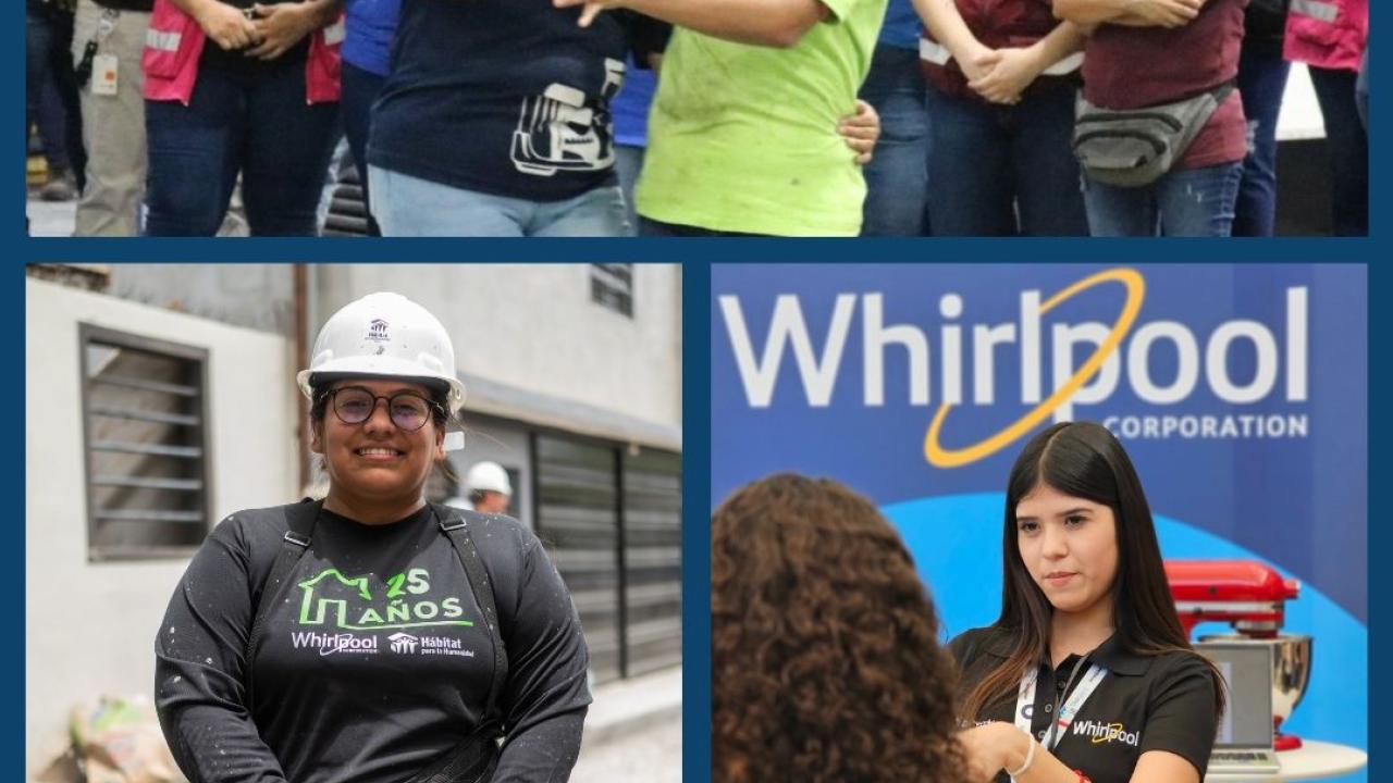 collage of Whirlpool employees