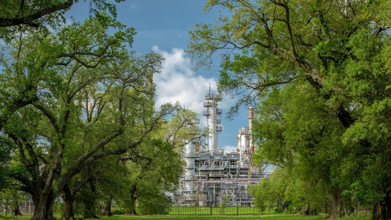 A refinery