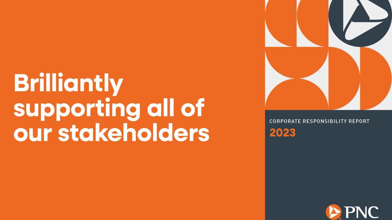 "Brilliantly supporting all of our stakeholders, Corporate Responsibility Report 2023"
