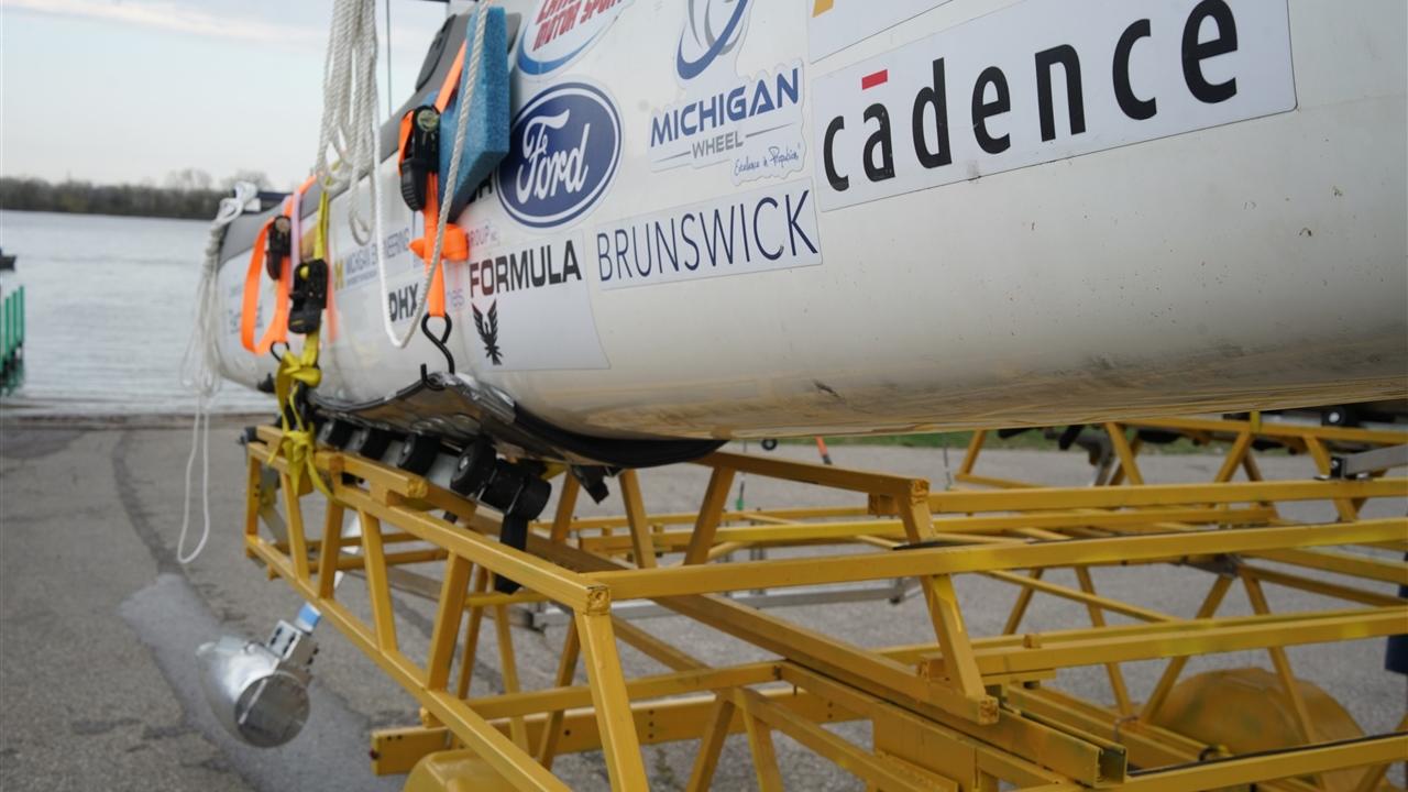Image of University of Michigan’s Electric Boat (UM-EB) 