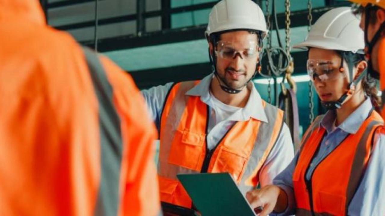 Workers in Safety Gear