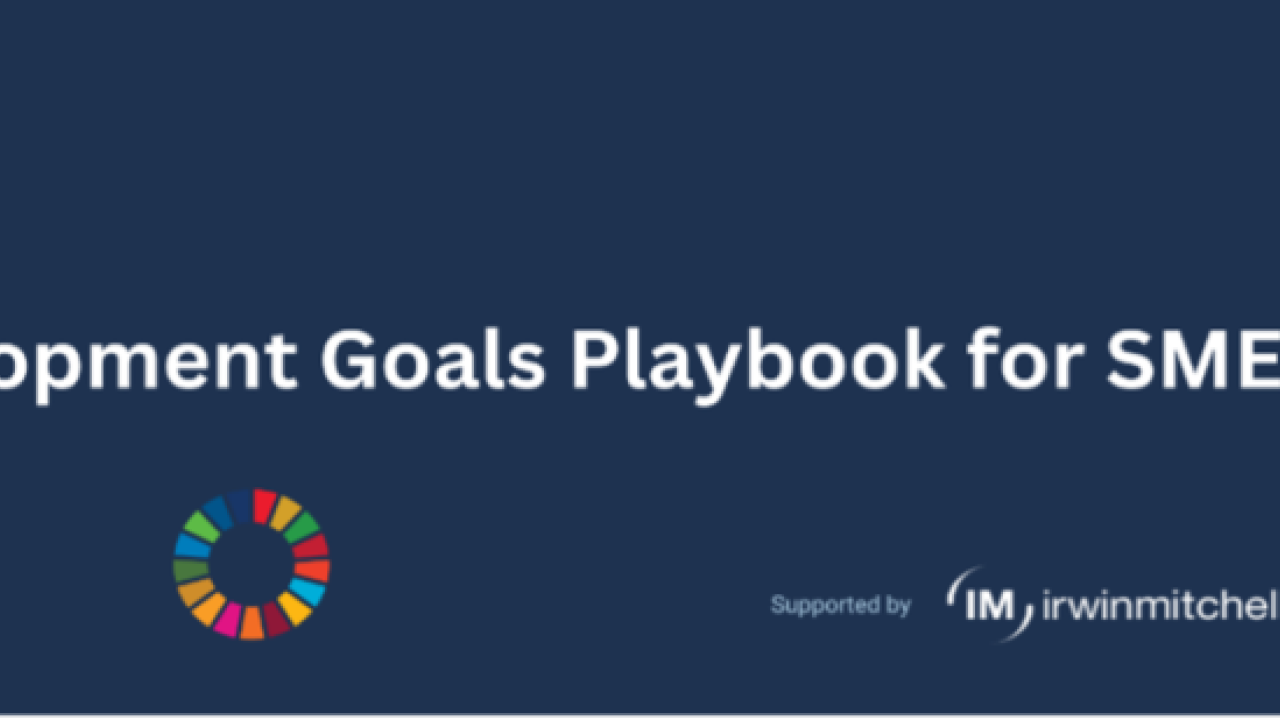 UN Global Compact Network UK, SDGs playbook for SMEs