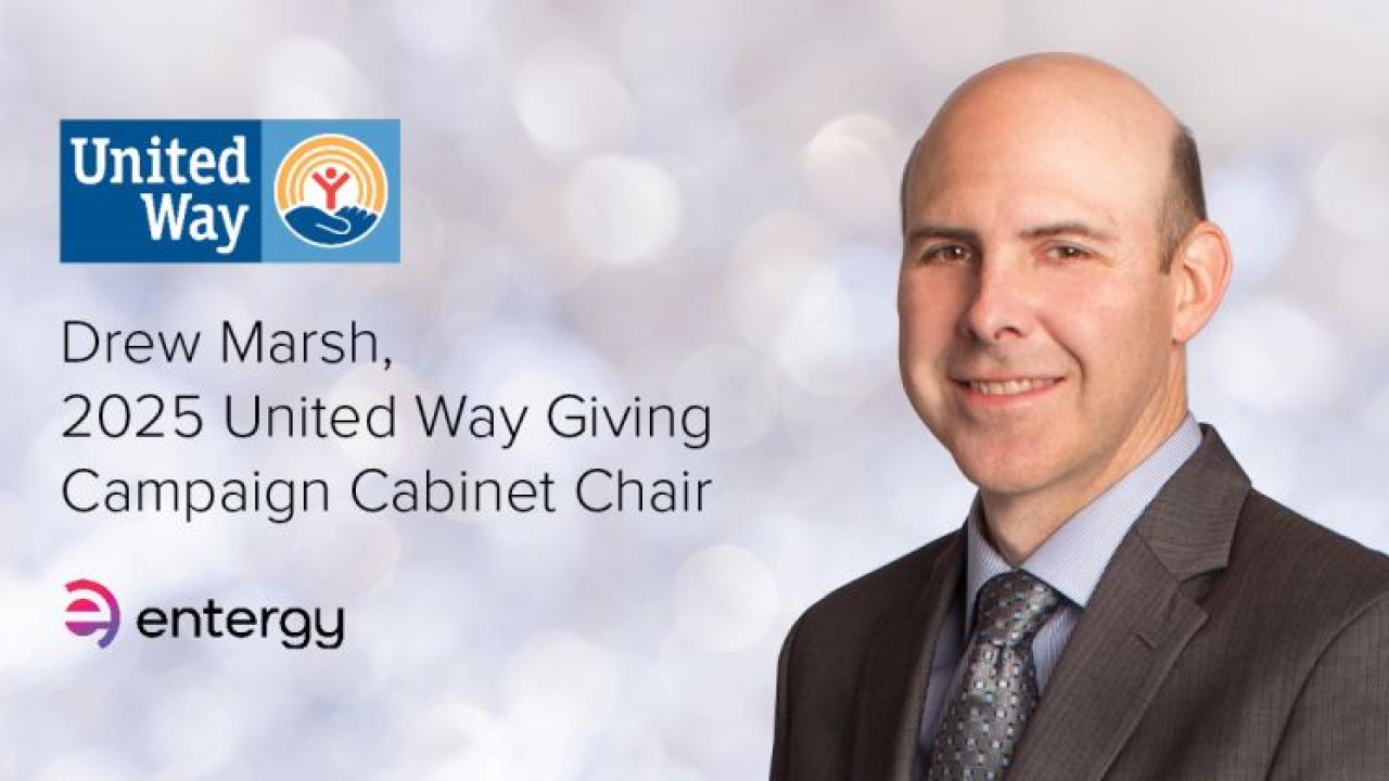 "Drew Marsh, 2025 United Way Giving Campaign Cabinet Chair"