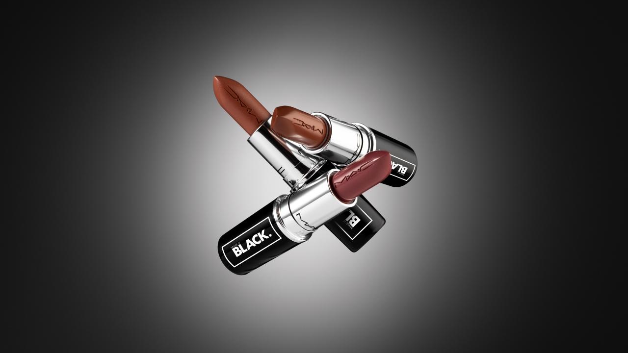 3 Lipsticks labelled "Black"