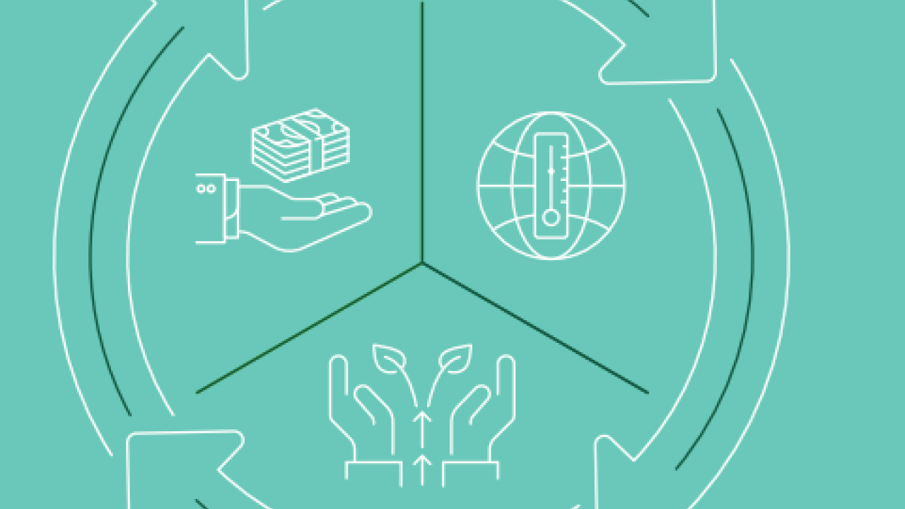 Illustration of ESG icons