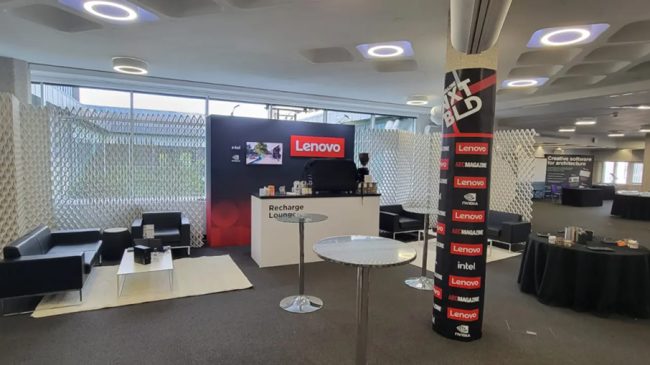 Lenovo tradeshow  space