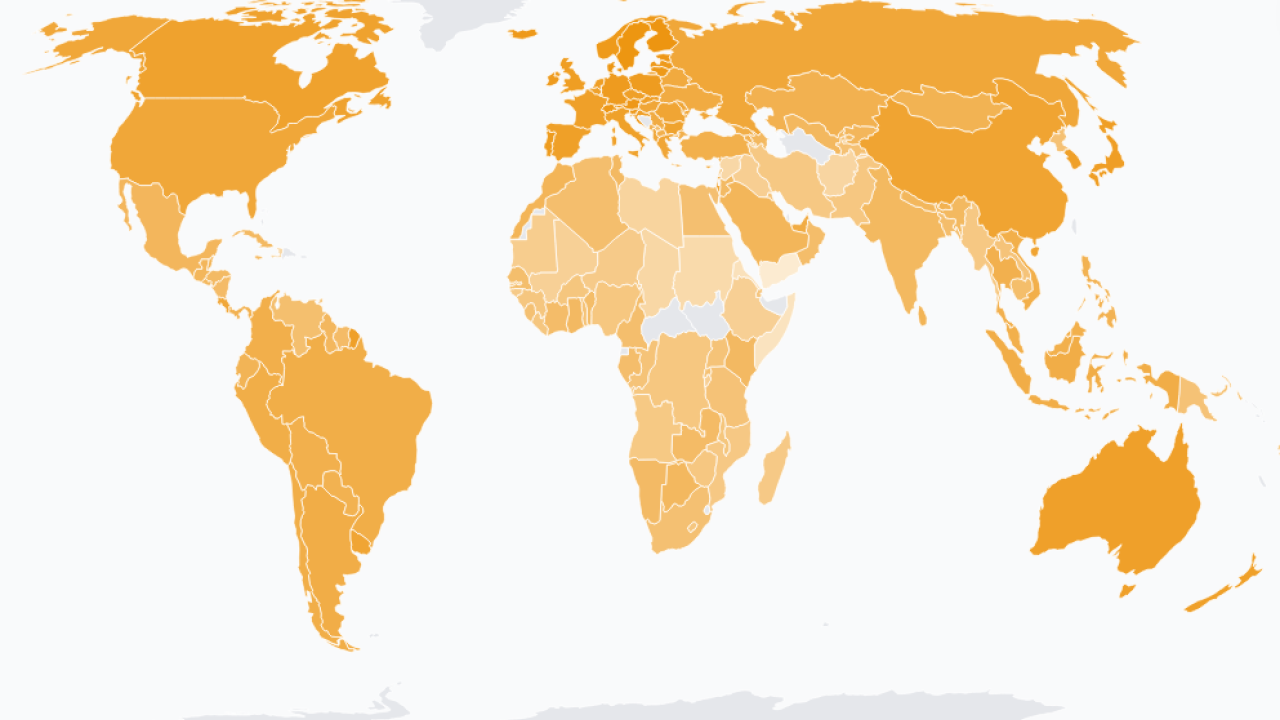 The Global Sustainable Competitiveness Map