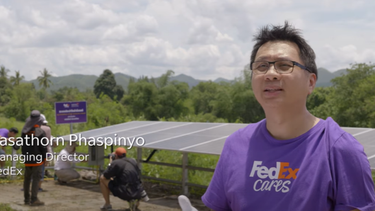 Sasathorn Phaspinyo Managing Director, FedEx