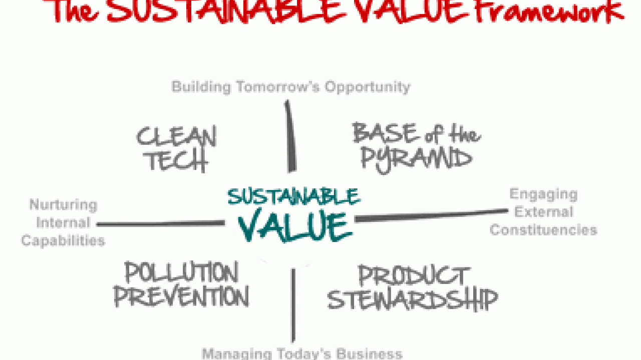 Sustainable Value Framework
