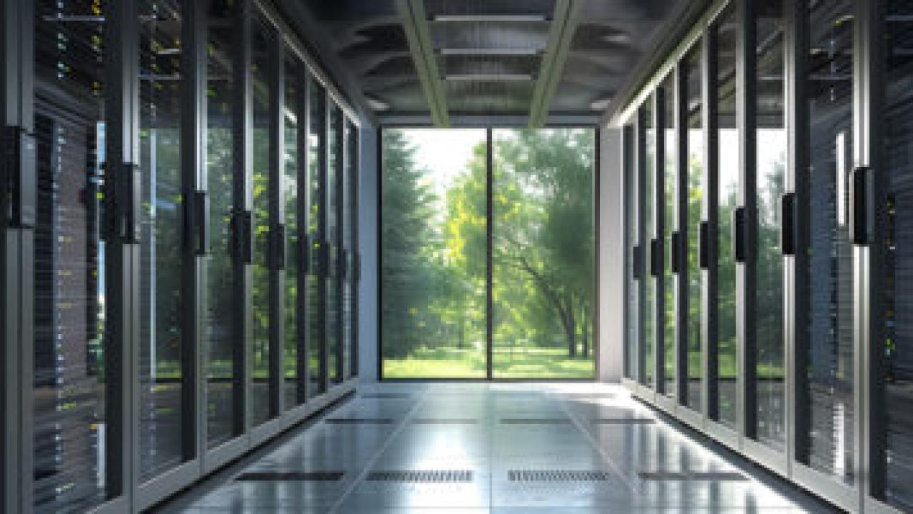 Inside a data center