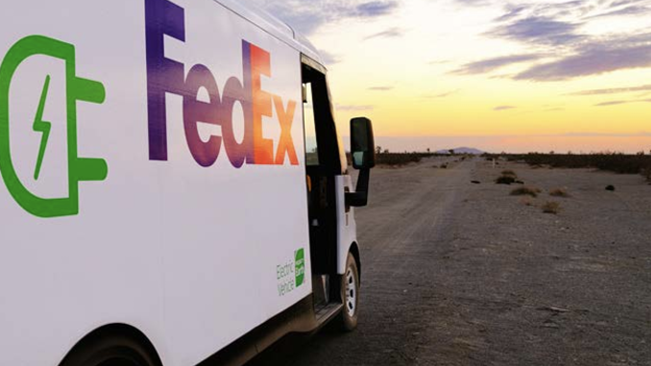 FedEx truck