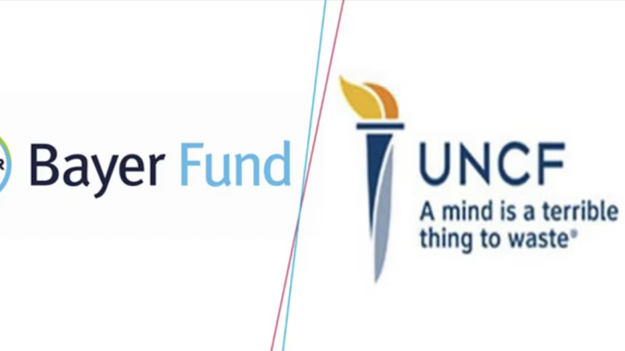 Bayer Fund and UNCF logo