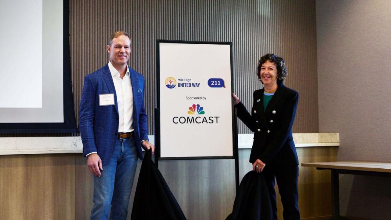 Two presenters