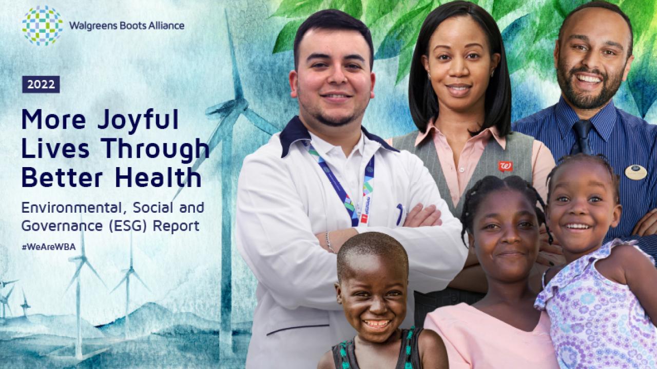 Walgreens Boots Alliance ESG Report Cover
