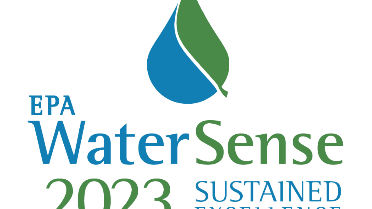 EPA WaterSense 2023 Sustained Excellence badge