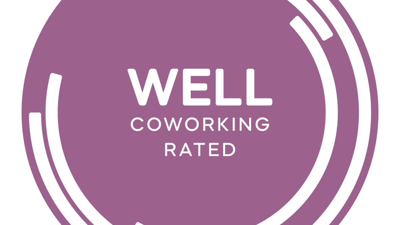 WELL coworking rated logo