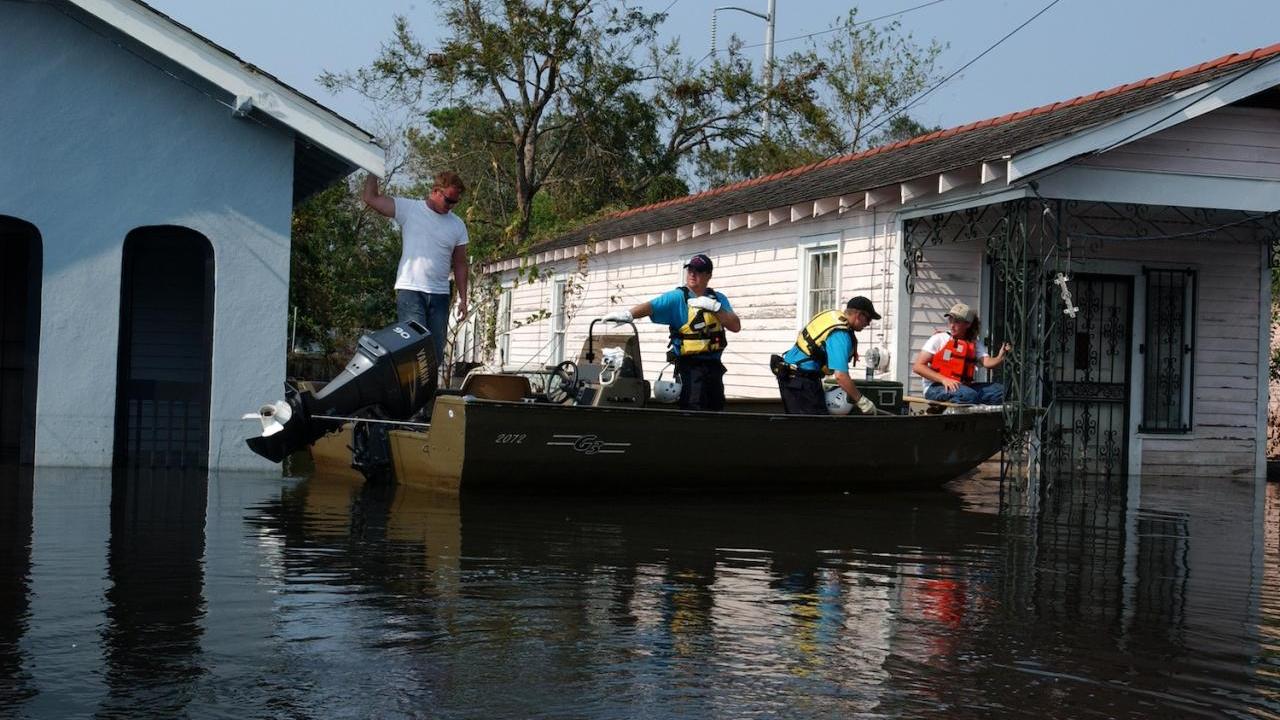 people in a boat