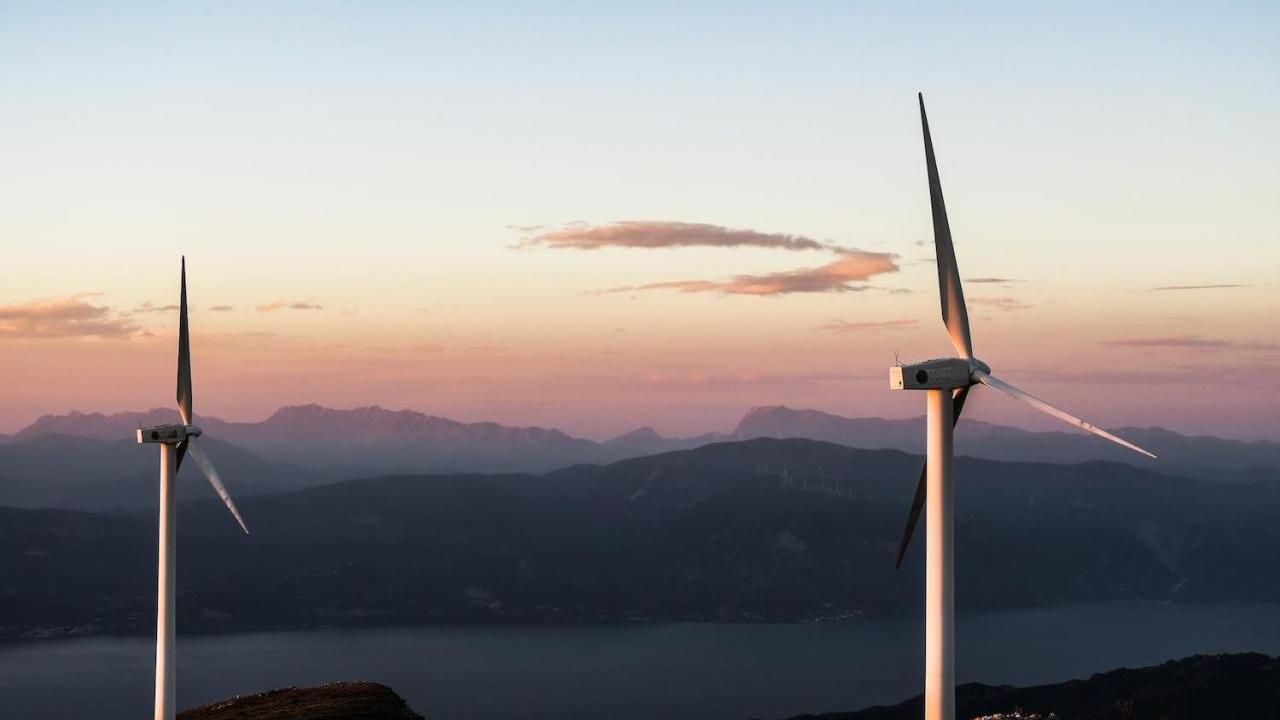 wind turbines
