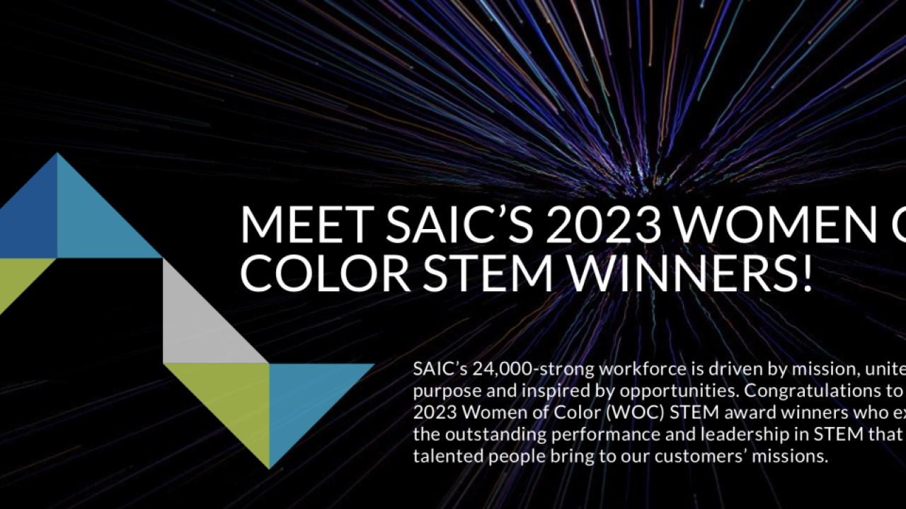 Meet SAIC's 2023 Women of Color STEM Winners!