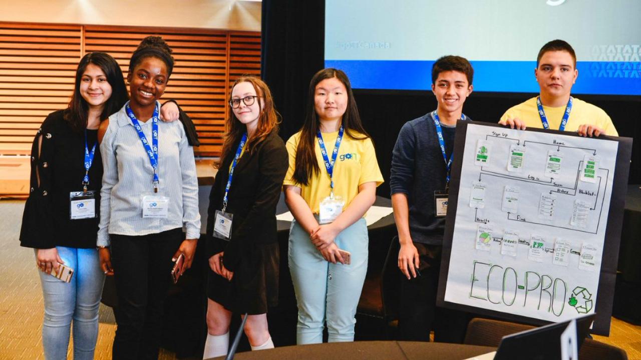 Students present their goIT app designs