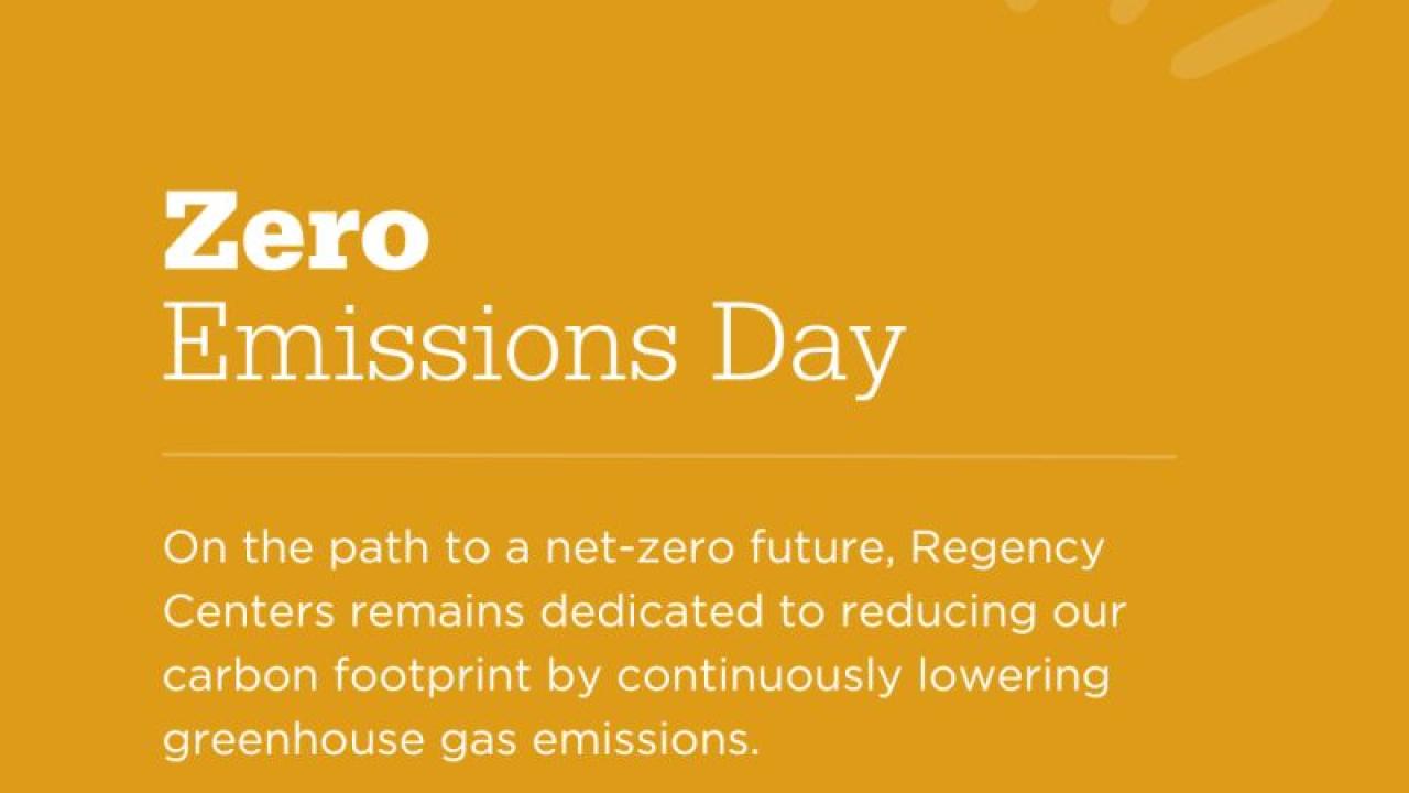 "Zero Emissions Day"