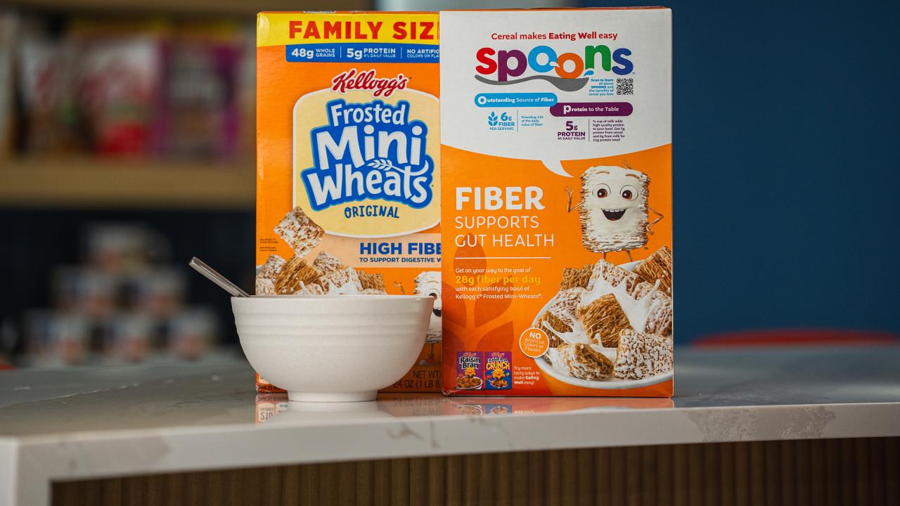 Frosted Mini-Wheats with Bowl