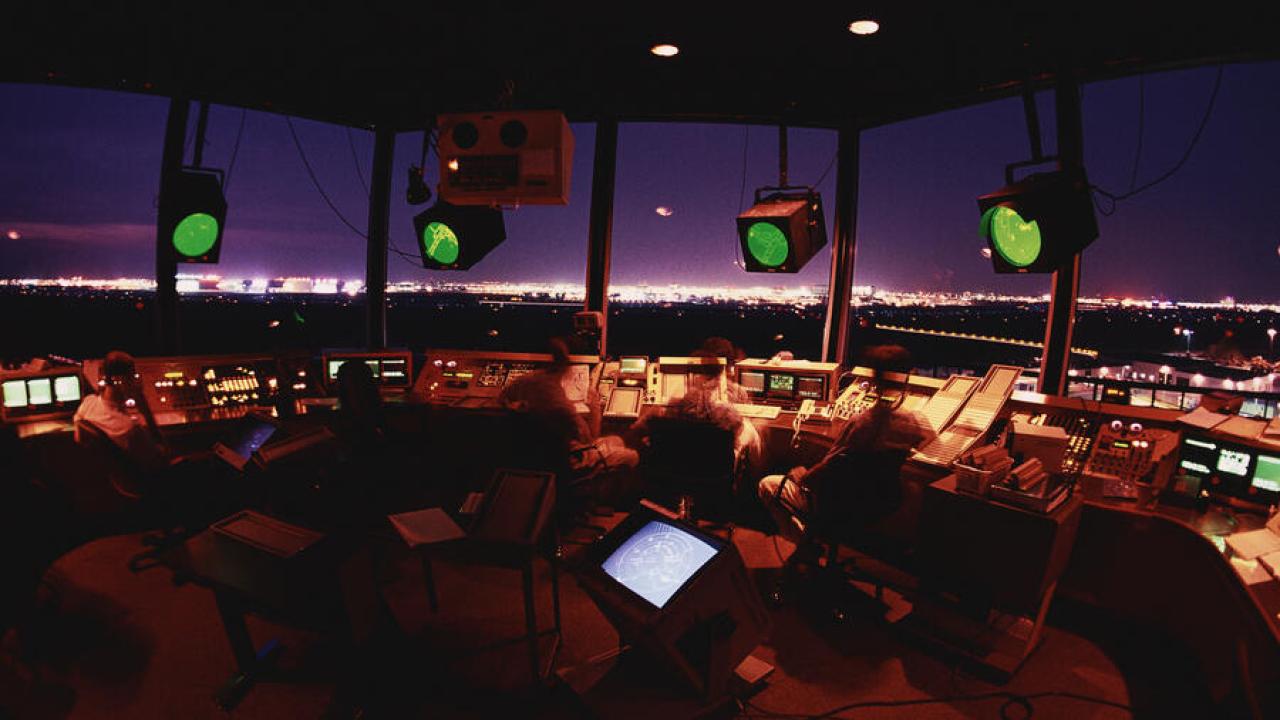 air traffic controller tower