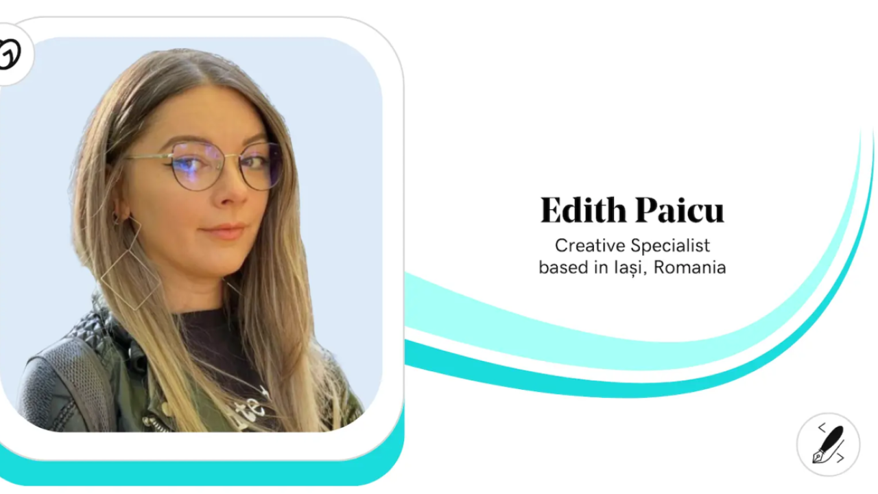 Edith Paicu, Creative Specialist, GoDaddy.